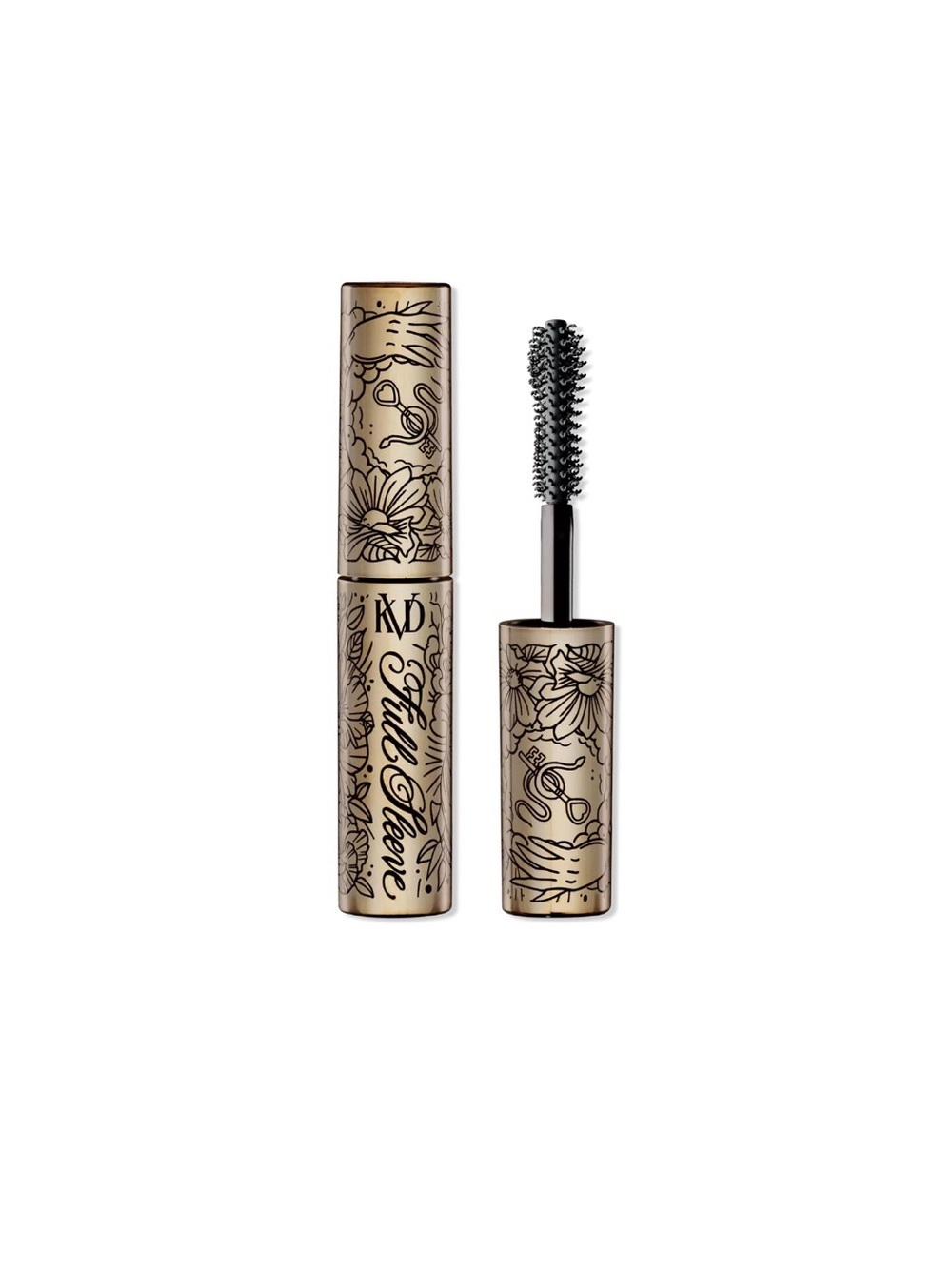 NWT KVD Beauty Full Sleeve Mini Tubing Mascara - Ink Black - 0.18 oz